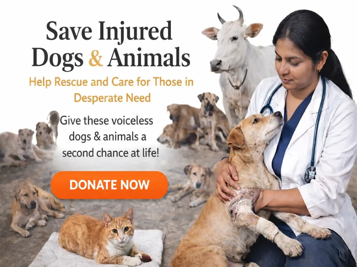 Help Injured Dogs & Animals Survive